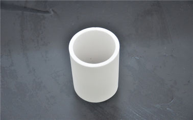 Couleur blanche de tube en céramique d'oxyde d'aluminium de résistance thermique pour l'industrie
