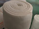 Bio couverture à hautes températures soluble de fibre en céramique, couverture isolante blanche de four