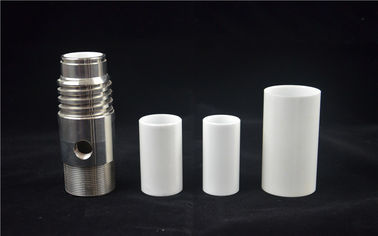 Résistance à l'usure adaptée aux besoins du client par tube en céramique de forte intensité de taille d'oxyde de zirconium