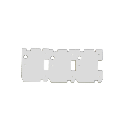 Blanc en céramique à hautes températures d'oxyde d'aluminium de résistance avec la densité 3.75-3.9g/Cm3