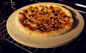 Pierre ronde de cuisson de Pizzacraft grande, stabilité thermique faisant cuire la pierre de pizza