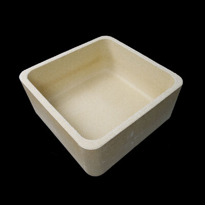 Carré réfractaire Cordierite mullite saggar Conçu pour la durabilité thermique