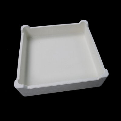 Creuset réfractaire à haute résistance à la température composé de cordiérite-mullite et à haute résistance à l'humidité, parfait pour les fours industriels