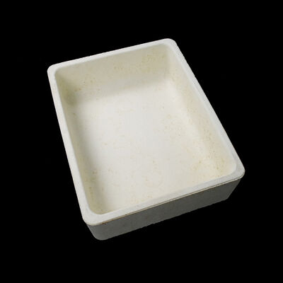 Saggar réfractaire à la cordierite-mullite conçu pour une résistance élevée à l'humidité des applications personnalisables améliorant l'efficacité du four et le produit