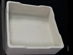 Meubles de fours réfractaires lisses et plats avec résistance à l'écrasement à haute température > 35 MPA