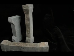Poteaux de four en forme de brique avec une porosité apparente de 7 à 8% et du carbure de silicium durable