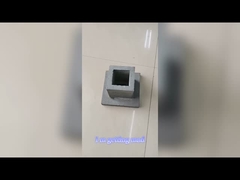 Poteaux de four à carbure de silicium noir résistant à la corrosion avec une porosité apparente de 7 à 8%