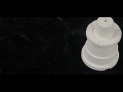 2.6-2.7g / Cm3 Colonne en céramique d'aluminium 75% réfractaire pour le cuisson de la céramique