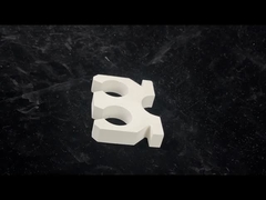 Disque en céramique d'aluminium de moins de 1500 degrés résistant aux températures élevées pour le chauffage du four