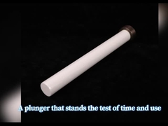 Résistance à l'usure Pistons industriels recouverts de céramique Piston d'aluminium Couleur jaune