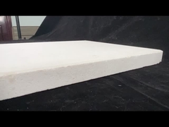 Plaque de poussée mullite de corindon réfractaire à haute température pour cuisson