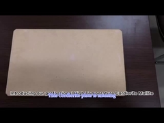 Résistant au choc thermique Cordierite Étagères de fours Surface non vitrée Blanc / Jaune Durabilité