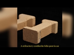 Des poteaux de four à Cordierite personnalisés, des étagères de four réfractaires pour les fours de tunnels